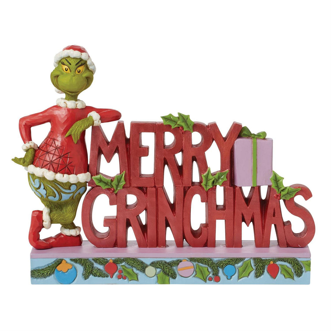 Grinch with Merry Grinchmas